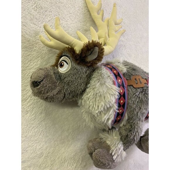 Disney Parks Frozen Large SVEN Plush Reindeer Stuffed Animal Toy Posable Legs - Picture 5 of 11
